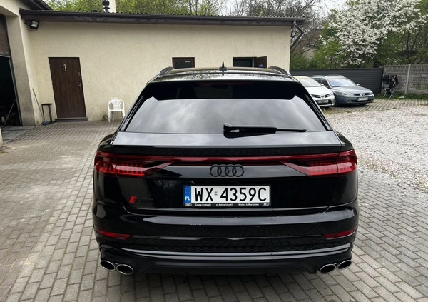 Audi SQ8 cena 370000 przebieg: 95300, rok produkcji 2019 z Baborów małe 172